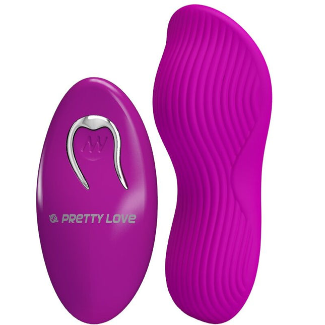 PRETTY LOVE - STIMULATOR DE CLITORIS ROMARIO LAY-ON CU TELECOMANDĂ ROZ