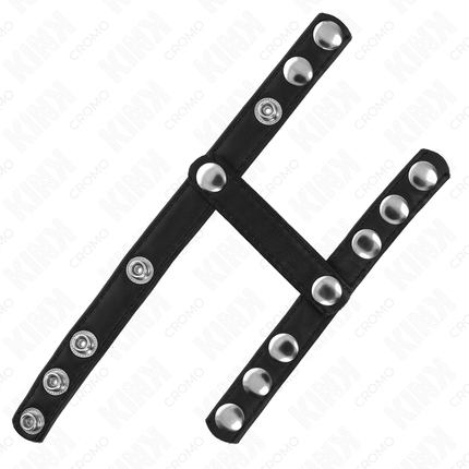 KINK - INEL DE PENIS CU 3 CUREA REGLABILĂ PENTRU DIVIZIUNEA CU BILE