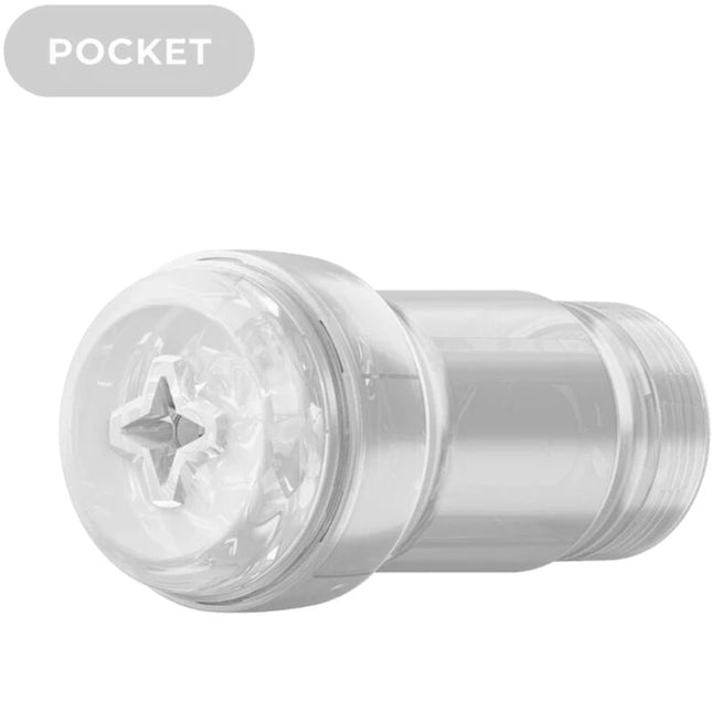KIIROO - FEEL POCKET STROKER CRYSTAL DE LA KIIROO TRANSPARENT
