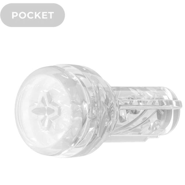 KIIROO - FEEL POCKET STROKER CRYSTAL DE LA KIIROO TRANSPARENT