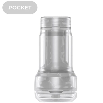 KIIROO - FEEL POCKET STROKER CRYSTAL DE LA KIIROO TRANSPARENT