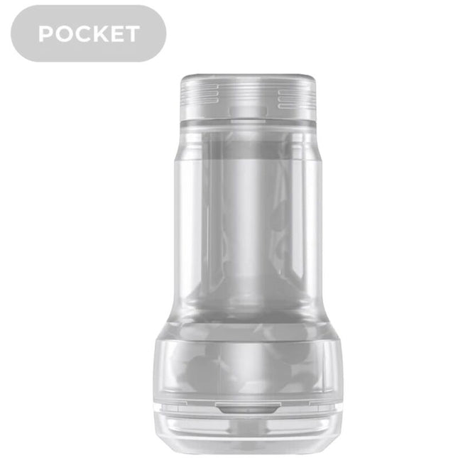 KIIROO - FEEL POCKET STROKER CRYSTAL DE LA KIIROO TRANSPARENT