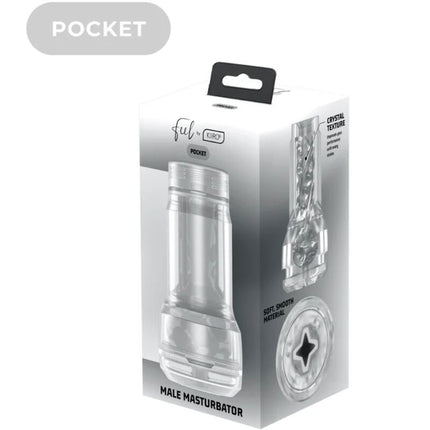 KIIROO - FEEL POCKET STROKER CRYSTAL DE LA KIIROO TRANSPARENT