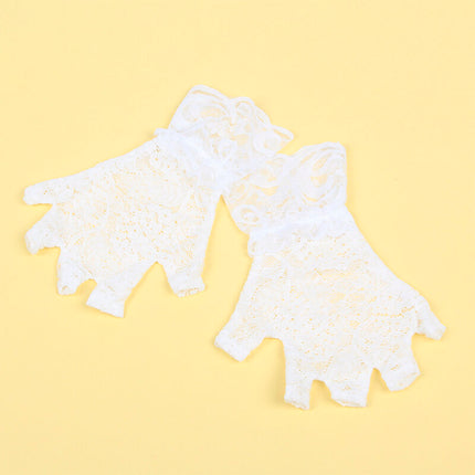 SUBBLIME - 954314 COSTUM DE SERVITOARE SEXY NEGRU/ALB L/XL