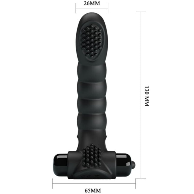 PRETTY LOVE - VIBRATOR PENTRU DEGET ALEXANDER 10 VIBRAȚII NEGRU