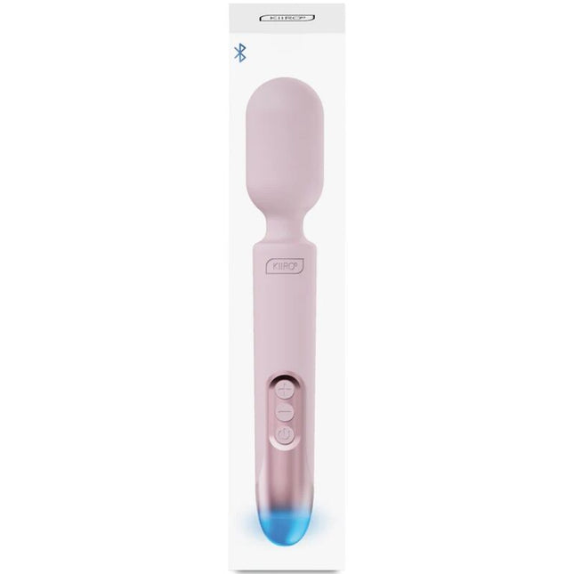 KIIROO - TELECOMANDĂ VIBRATOR PROWAND + APLICAȚIE GRATUITĂ ROZ