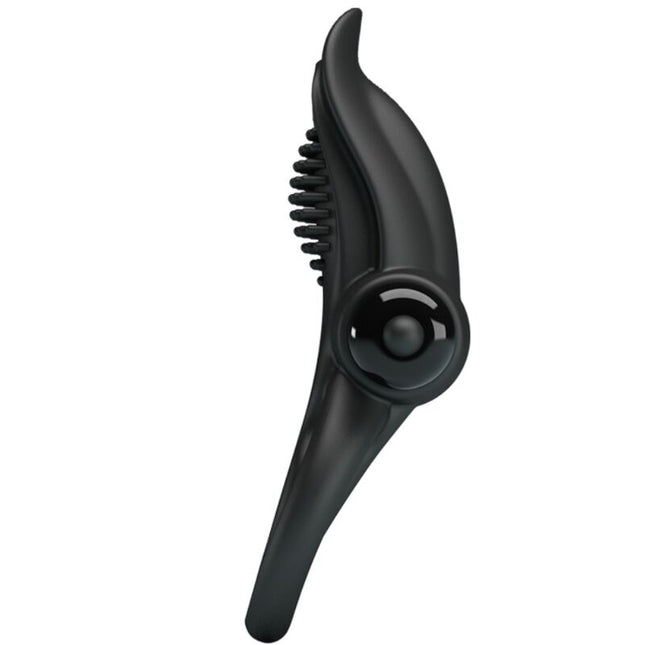 PRETTY LOVE - INEL VIBRATOR DUBLU + STIMULATOR DE CLITORIS 10 VIBRAȚII NEGRU