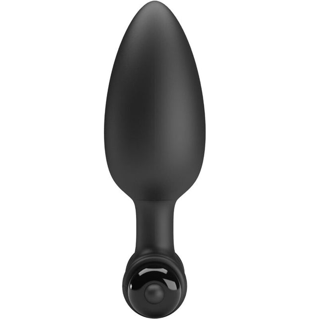 PRETTY LOVE - DOP VIBRATOR ANAL CU 2 DOP ANAL 10 VIBRAȚII NEGRU