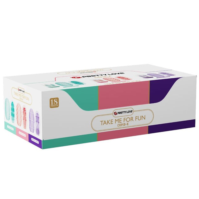 PRETTY LOVE - CUPID X 18 MASTURBATORI MASCULINI TEXTURI DIFERITE