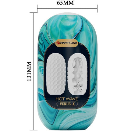 PRETTY LOVE - MASTURBATOR MASCULIN HOT WAVE DIN SILICON, ALB
