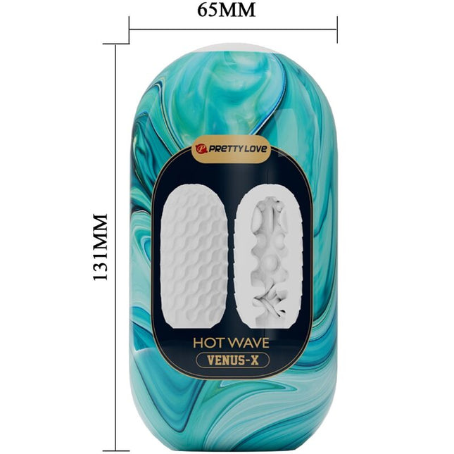 PRETTY LOVE - MASTURBATOR MASCULIN HOT WAVE DIN SILICON, ALB