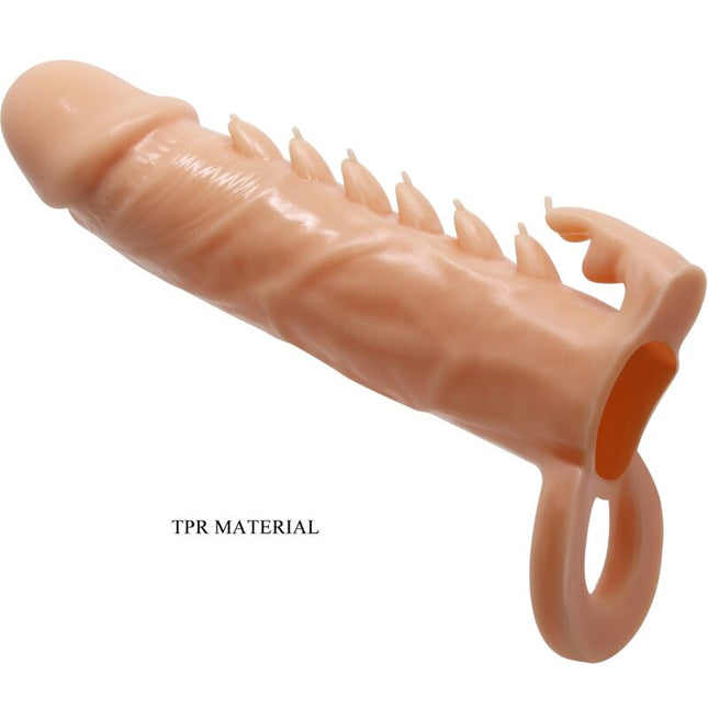 PRETTY LOVE - EMMIT PENIS SLEEVE + STIMULATOR DE CLITORIS FLESH