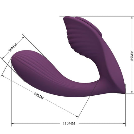 PRETTY LOVE - APARAT DE MASAJ ȘI VIBRATOR FRANZ, APLICAȚIE GRATUITĂ, MOV