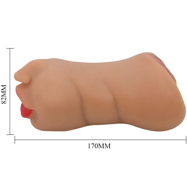 CRAZY BULL - ZOEY MASTURBATOR DUBLU PENTRU GURĂ ȘI VAGIN