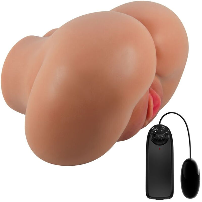 CRAZY BULL - VIBRATOR LUNA CU CONTROL REALISTIC AL VAGINULUI ȘI ANUSULUI CU TELECOMANDĂ