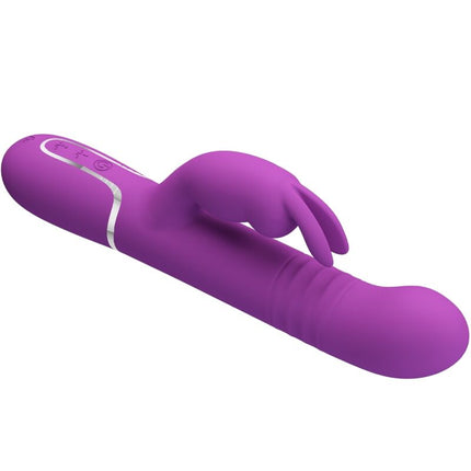 PRETTY LOVE - VIBRATOR IEPURE MULTIFUNCȚIONAL COALE 4 ÎN 1 MOV