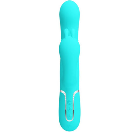 PRETTY LOVE - CAMMY 4 IN 1 MULTIFUNCTION TRIPPLE RABBIT VIBRATOR  BLUE