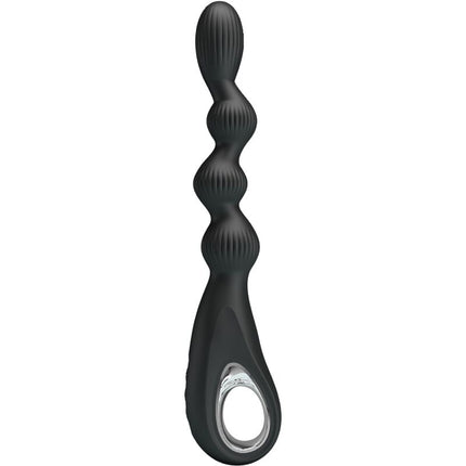 PRETTY LOVE - VIBRATOR ANAL FEDERER 12 VIBRAȚII NEGRU