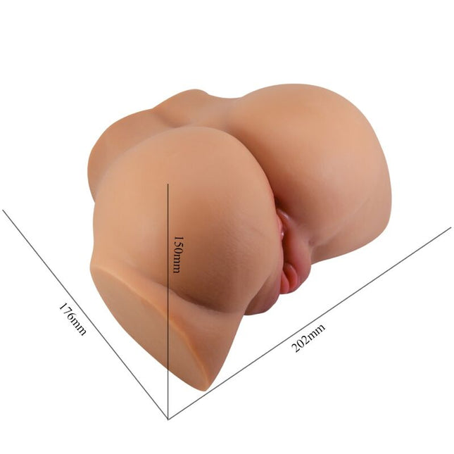 CRAZY BULL - VIBRATOR EMILIA CU TELECOMANDĂ REALISTICĂ PENTRU VAGIN ȘI ANUS