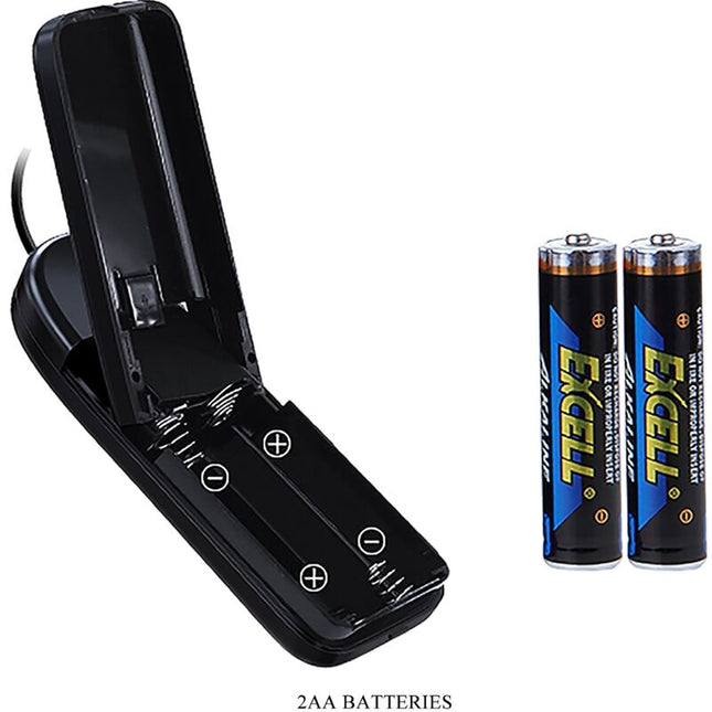 CRAZY BULL - VIBRATOR EMILIA CU TELECOMANDĂ REALISTICĂ PENTRU VAGIN ȘI ANUS