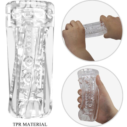 PRETTY LOVE - MASTURBATOR MASCULIN TAMARA VIBRATOR CU VITEZE MULTIPLE NEGRU