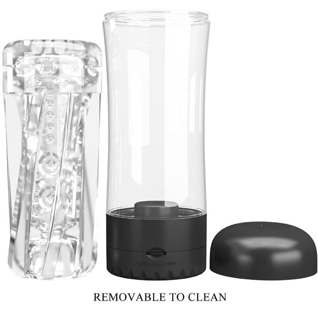 PRETTY LOVE - MASTURBATOR MASCULIN TAMARA VIBRATOR CU VITEZE MULTIPLE NEGRU