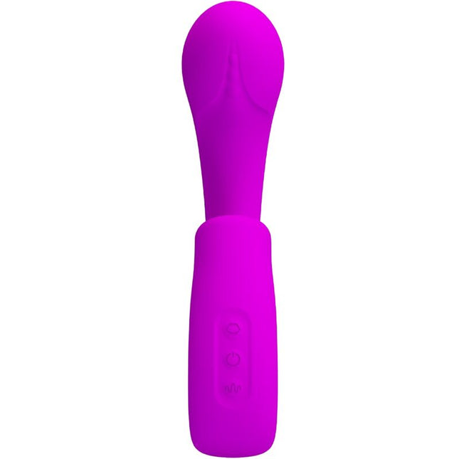PRETTY LOVE - SIBEL SIBEL VIBRATOR PENTRU PUNCTUL G + STIMULATOR DE CLITORIS 10 VIBRAȚII MOV