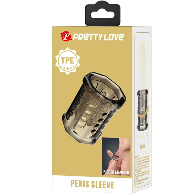 PRETTY LOVE - MANȘON PENTRU PENIS RONAEL SUPER ELASTIC, TRANSPARENT