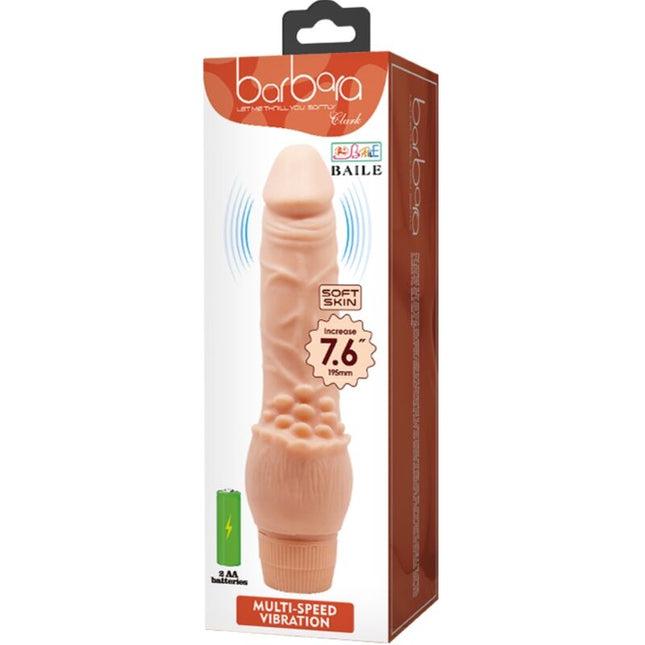 BAILE - VIBRATOR REALISTIC BARBARA 19,5 CM FLESH