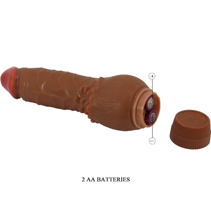 BAILE - VIBRATOR REALISTIC BARBARA 19,5 CM MULATTO