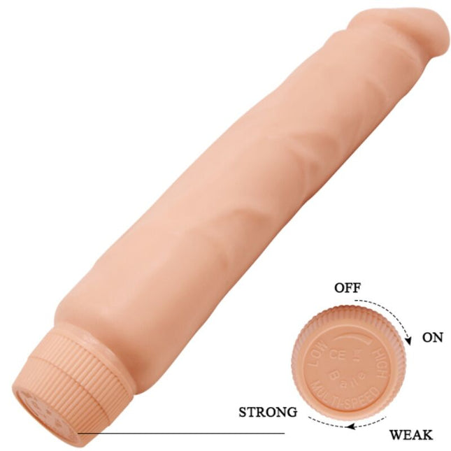 VIBRATOR REALISTIC BAILE - JACK 26 CM FLESH
