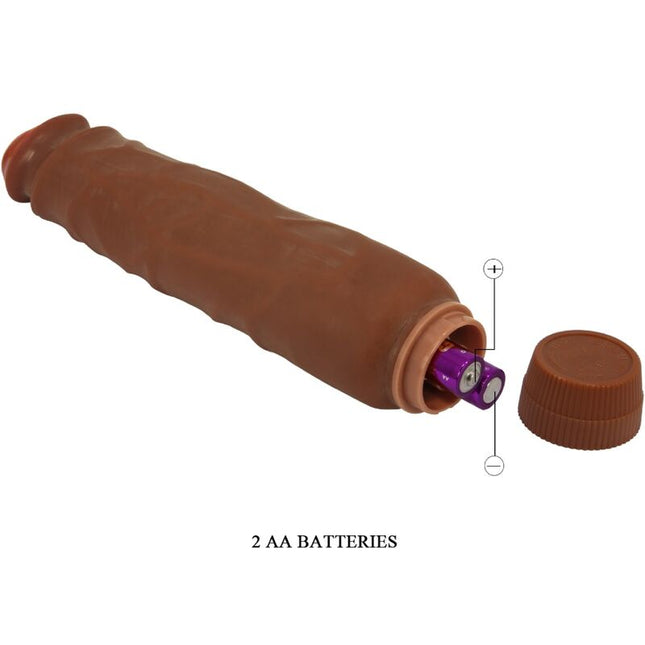 VIBRATOR REALISTIC BAILE - JACK 26 CM MULATTO