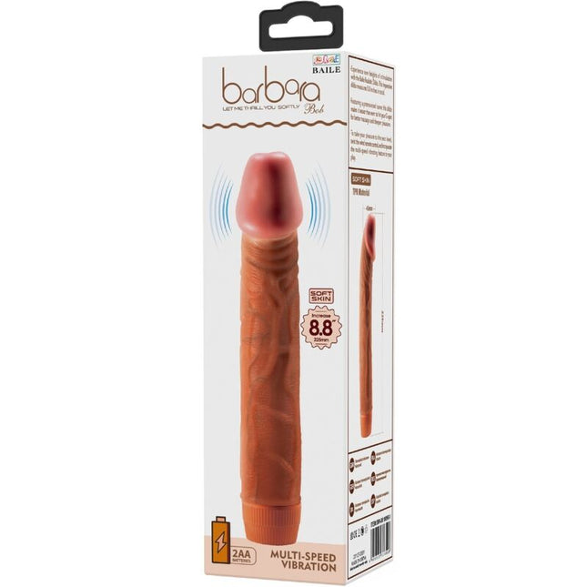 BAILE - VIBRATOR REALISTIC BOB 22,5 CM MULATTO