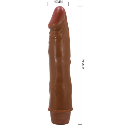 BAILE - VIBRATOR REALISTIC PITIC 21 CM MULATTO