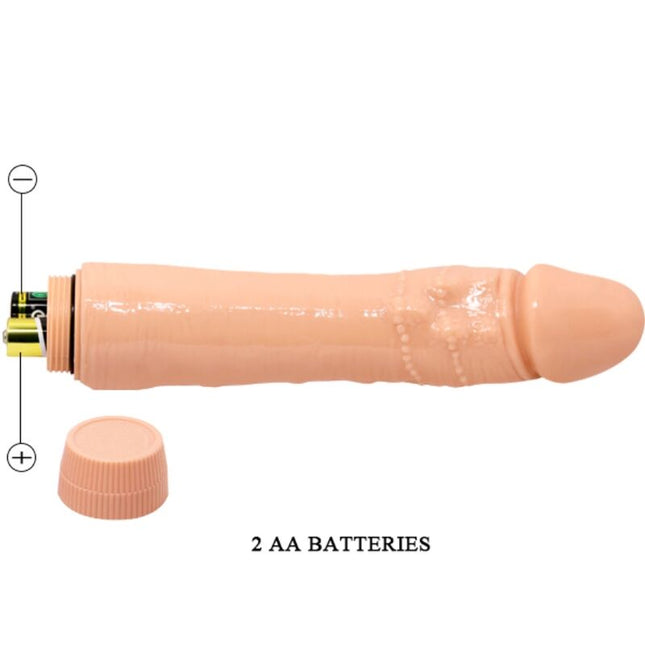 BAILE - VIBRATOR REALISTIC DYBBUK 24 CM FLESH
