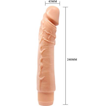 BAILE - VIBRATOR REALISTIC DYBBUK 24 CM FLESH