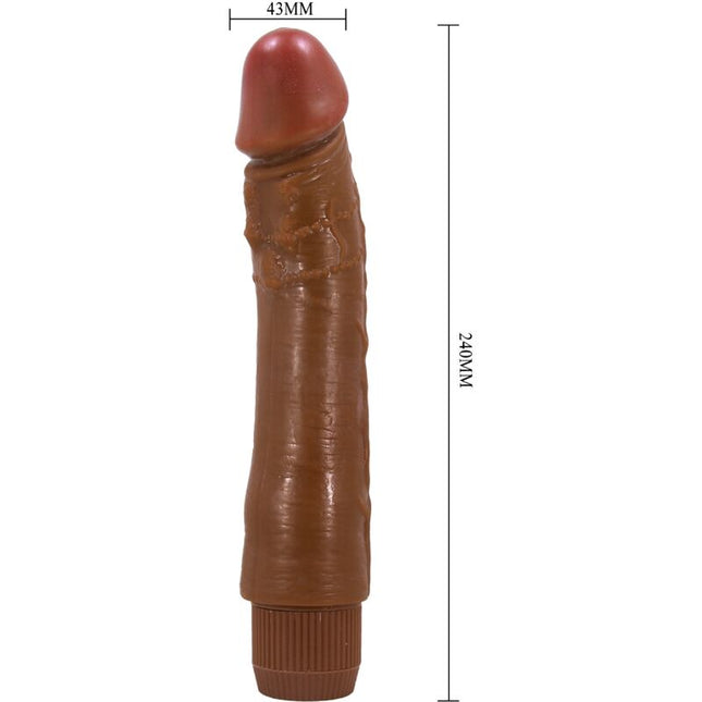 BAL - VIBRATOR REALISTIC DYBBUK 24 CM MULATTO