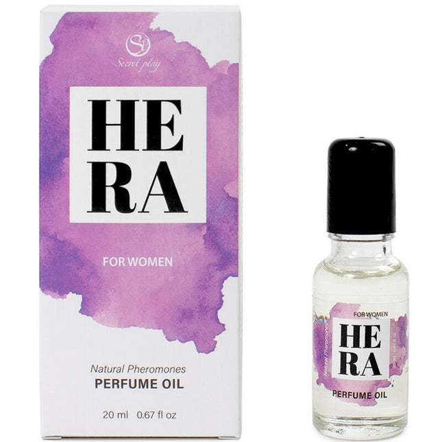 SECRETPLAY - HERA PARFUM NATURAL CU FEROMONI ÎN ULEI PENTRU FEMEI 20 ML