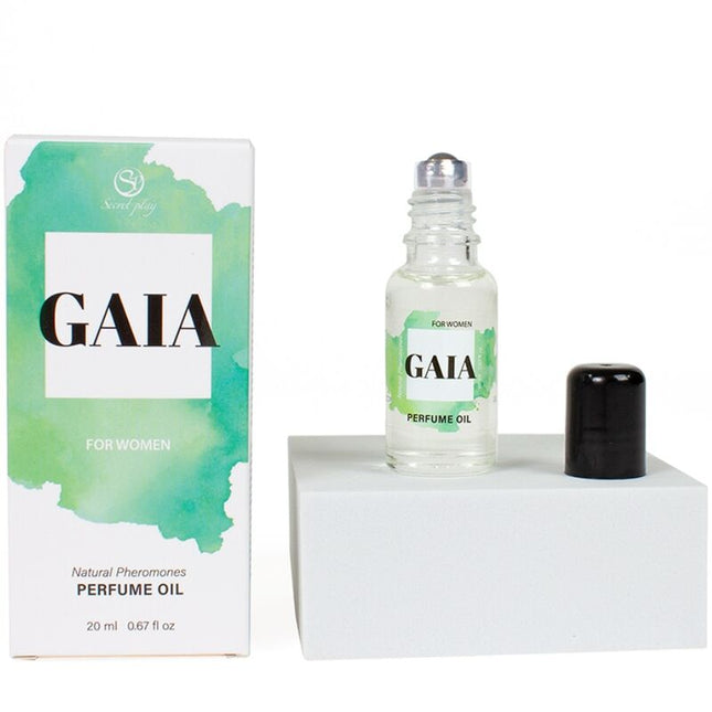SECRETPLAY - PARFUM NATURAL GAIA CU FEROMONI ÎN ULEI PENTRU FEMEI 20 ML