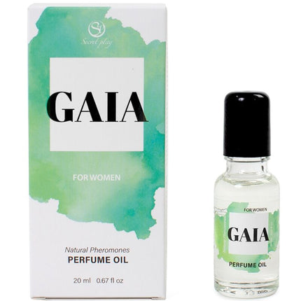 SECRETPLAY - PARFUM NATURAL GAIA CU FEROMONI ÎN ULEI PENTRU FEMEI 20 ML