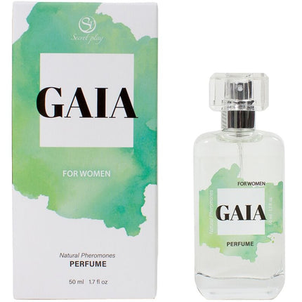 SECRETPLAY - GAIA PARFUM NATURAL CU FEROMONI SPRAY PENTRU FEMEI 50 ML