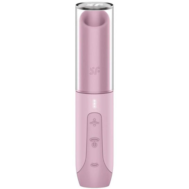SATISFYER - STIMULATOR DE CLITORIS SECRET KISS WAVE ROZ