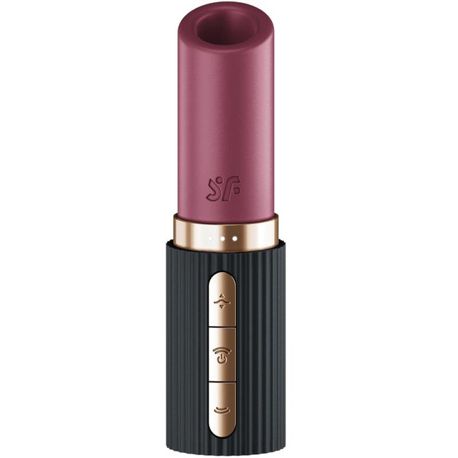 SATISFYER - STIMULATOR DE CLITORIS PRO 2 KISS WAVE GRANAT / NEGRU