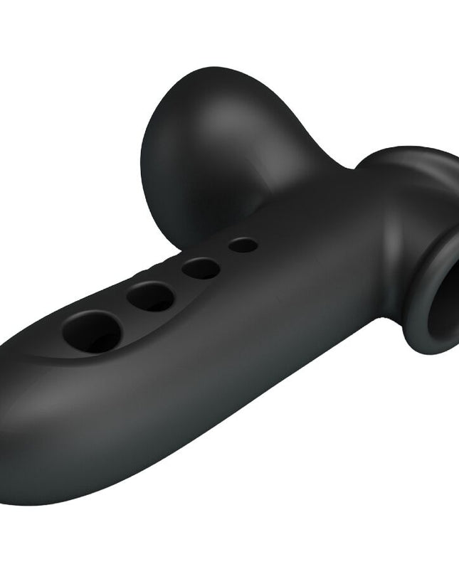 PRETTY LOVE - MANȘON PENTRU PENIS CRANE CU AIRBAG NEGRU