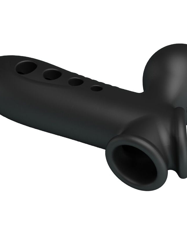 PRETTY LOVE - MANȘON PENTRU PENIS CRANE CU AIRBAG NEGRU