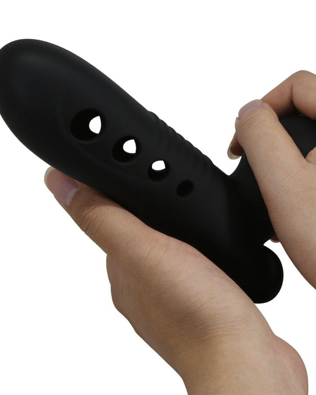 PRETTY LOVE - MANȘON PENTRU PENIS CRANE CU AIRBAG NEGRU