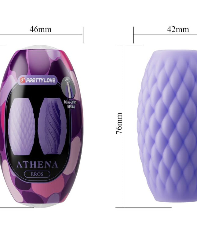 PRETTY LOVE - MASTURBATOR MASCULIN ATHENA EROS DIN SILICON, MOV