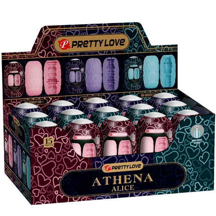 PRETTY LOVE - PACHET ATHENA ALICE 15 MASTURBATOARE MASCULINE DIVERSE