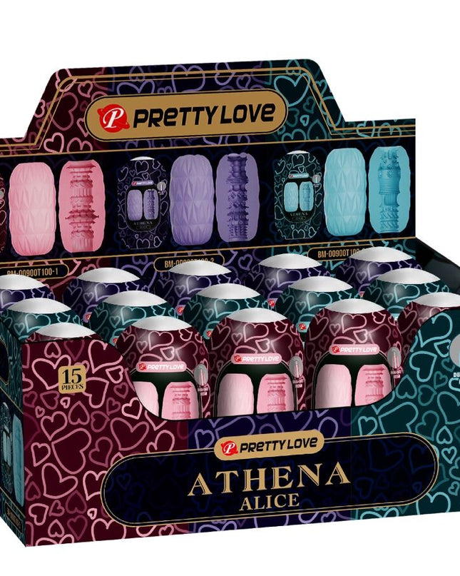 PRETTY LOVE - PACHET ATHENA ALICE 15 MASTURBATOARE MASCULINE DIVERSE