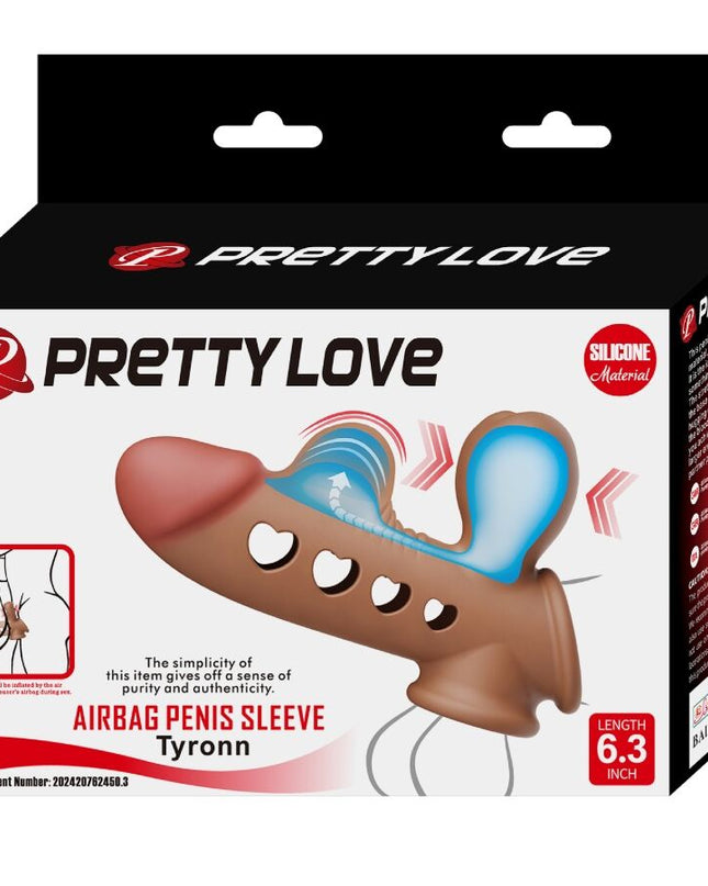 PRETTY LOVE - TIMBRU PENTRU PENIS TYRONN CU AIRBAG